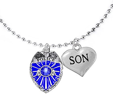 Policeman's Son Necklace, Hypoallergenic, Safe - Nickel & Lead Free