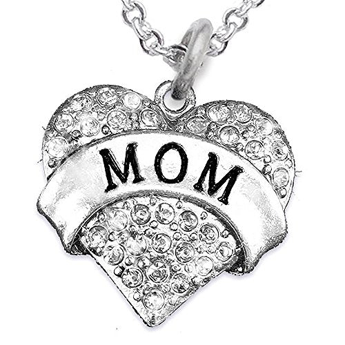 Mom Charm Necklace ©2015 Adjustable, Hypoallergenic, Safe - Nickel, Lead & Cadmium Free!