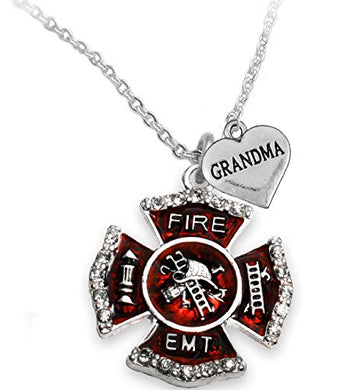 EMT Grandma Adjustable Necklace, Hypoallergenic, Safe - Nickel & Lead Free