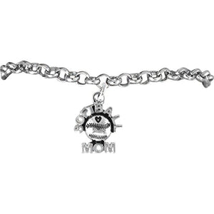 The Perfect Gift "Softball Mom Charm" ©2009 Hypoallergenic, Adjustable, Safe - Nickel & Lead Free