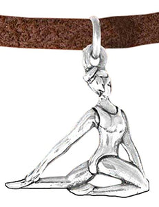 Gymnast Basic Straddle Charm Bracelet, ©2007, Hypoallergenic, Safe - Nickel, Lead & Cadmium Free!