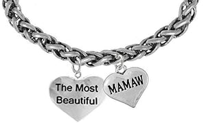 The Most Beautiful "Mamaw", Hypoallergenic, Safe - Nickel & Lead Free