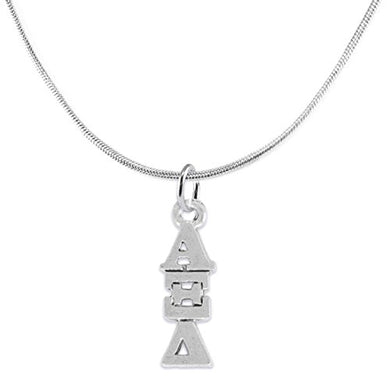 Alpha Xi Delta - Licensed Sorority Jewelry Manufacturer, Hypoallergenic Safe Lavalier Necklace