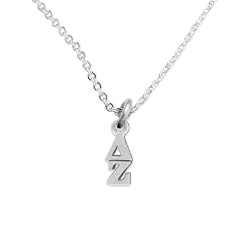 Delta Zeta - Licensed Sorority Jewelry Manufacturer, Hypoallergenic Safe Lavalier Necklace