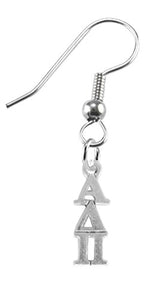 Alpha Delta Pi Earrings, Safe - Hypoallergenic Nickel & Lead Free Licensed Sorority Jewelry