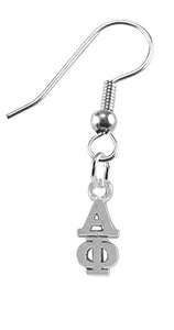 Alpha Phi Earrings, Safe - Hypoallergenic Nickel & Lead Free Licensed Sorority Jewelry Manufacturer