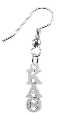 Kappa Alpha Theta Earrings, Safe - Hypoallergenic Nickel & Lead Free Licensed Sorority Jewelry