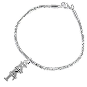 Kappa Kappa Gamma - Licensed Sorority Jewelry Manufacturer, Hypoallergenic Safe Lavalier Bracelet