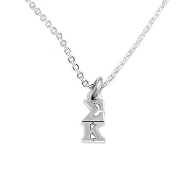 Sigma Kappa - Licensed Sorority Jewelry Manufacturer, Hypoallergenic Safe Lavalier Necklace