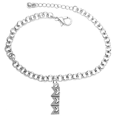 Sigma Sigma Sigma-Licensed Sorority Jewelry Manufacturer, Hypoallergenic Safe Adjustable Fits Anyone