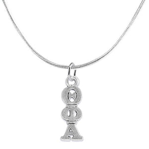 Theta Phi Alpha - Licensed Sorority Jewelry Manufacturer, Hypoallergenic Safe Necklace