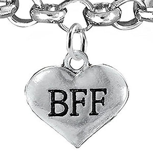 BFF Adjustable Bracelet, Will NOT Irritate Anyone with Sensitive Skin, Safe, Nickel Free.