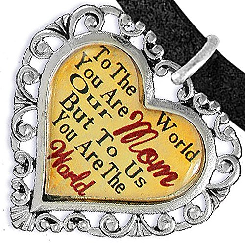 Mom Heart Charm Bracelet ©2016 Hypoallergenic, Adjustable, Safe, Nickel, Lead & Cadmium Free!