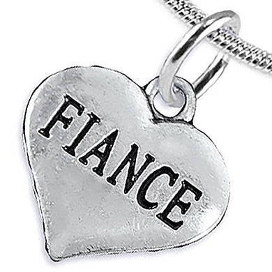 Fiancé Necklace, Will NOT Irritate Anyone with Sensitive Skin, Safe, Nickel Free.