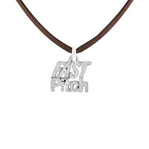 Fast Pitch Hypoallergenic Adjustable Necklace Safe - Nickel & Lead Free