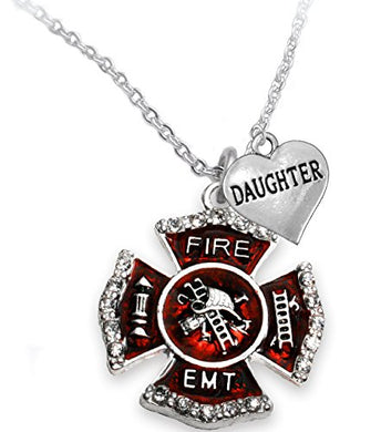 EMT Daughter Adjustable Necklace, Hypoallergenic, Safe - Nickel & Lead Free