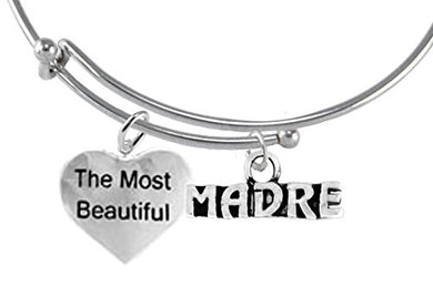 The Most Beautiful Madre, Adjustable, Hypoallergenic, Safe - Nickel & Lead Free