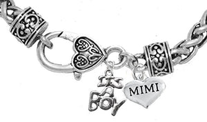 Mimi, "It’s A Boy" Adjustable Bracelet, Will NOT Irritate Sensitive Skin, Safe, Nickel Free