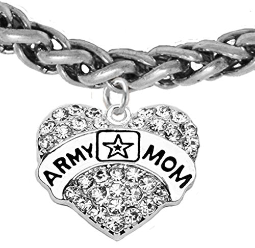 The Perfect Gift Army Mom Hypoallergenic Bracelet, Safe - Nickel & Lead Free