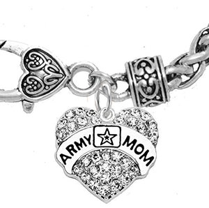 The Perfect Gift Army Mom Hypoallergenic Bracelet, Safe - Nickel & Lead Free