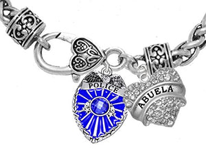 Policeman's Abuela (Grandma) Bracelet, Hypoallergenic, Safe - Nickel & Lead Free