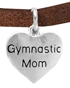 Gymnastic Mom Charm Bracelet, Adjustable, Hypoallergenic, Nickel, Lead & Cadmium Free!