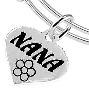 Nana Charm Bracelet ©2008 Hypoallergenic, Safe - Nickel, Lead & Cadmium Free!