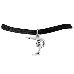 Gymnastic" On the Balance Beam" Charm Bracelet, Adjustable, ©2007 Safe - Nickel & Lead Free!