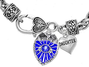 Policeman's Daughter Bracelet, Hypoallergenic, Safe - Nickel & Lead Free