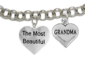 The Most Beautiful "Grandma", Adjustable, Hypoallergenic, Safe - Nickel & Lead Free