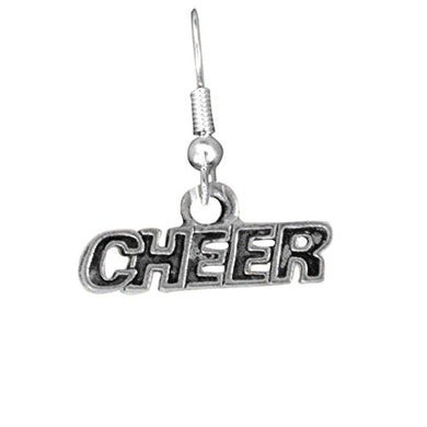 Cheer Fishhook Earrings ©2011, Safe - Hypoallergenic, Nickel, Lead & Cadmium Free
