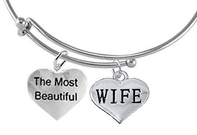 The Most Beautiful Wife, Adjustable, Hypoallergenic, Safe - Nickel & Lead Free