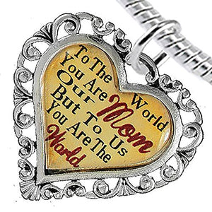 Sister Heart Charm Bracelet ©2016 Hypoallergenic, Safe, Nickel, Lead & Cadmium Free!