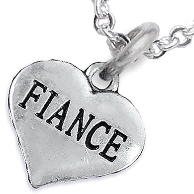Fiancé Necklace, Will NOT Irritate Anyone with Sensitive Skin, Safe, Nickel Free.
