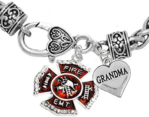 EMT Grandma Adjustable Bracelet, Hypoallergenic, Safe - Nickel & Lead Free