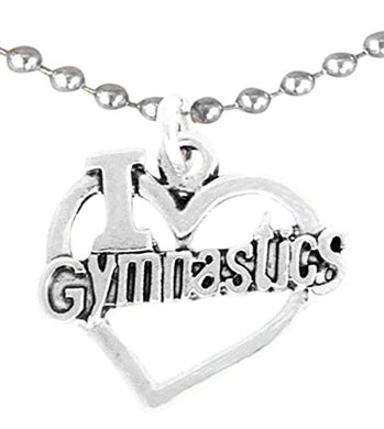 Gymnastic Necklace, Adjustable, Hypoallergenic, Nickel, Lead & Cadmium Free!