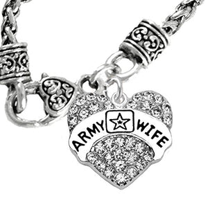 The Perfect Gift Army Wife Hypoallergenic Wheat Chain Necklace, Safe - Nickel & Lead Free