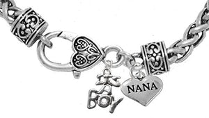 Nana, "It’s A Boy" Adjustable Bracelet, Will NOT Irritate Sensitive Skin, Safe, Nickel Free