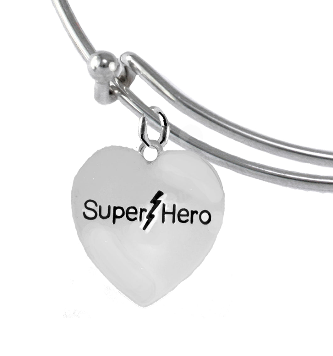 Super Hero Bracelet, AdjustableHypoallergenic Safe- No Nickel. Lead, Or Poisonous Cadmium 1910B9