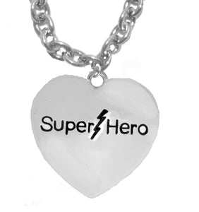 Super Hero, Adjustable Necklace, No Nickel. Lead, Or Poisonous Cadmium 1910N1