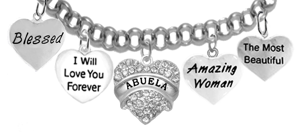 Abuela, Blessed,I Will Love,Abuela, Amazing,Most Beautiful,No Nickel 272-1887-1759-265-276B2