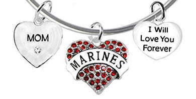 Mom, I Will Love You Forever, Marine Hypoallergenic, Safe - Nickel & Lead Free
