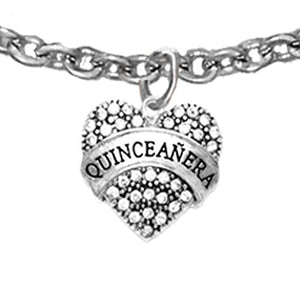 The Perfect Gift Quinceanera Hypoallergenic Adjustable Anklet, Safe - Nickel, Lead & Cadmium Free!