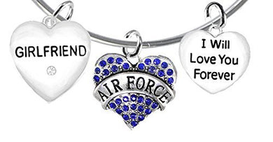 Air Force Girlfriend, I Will Love You Forever, Safe - Nickel & Lead Free