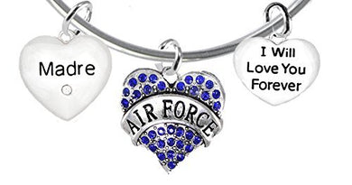 Air Force Madre, I Will Love You Forever, Safe - Nickel & Lead Free