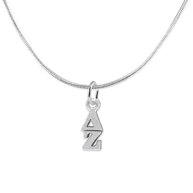Delta Zeta - Licensed Sorority Jewelry, Hypoallergenic Safe Lavalier Necklace