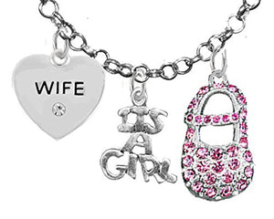 Baby Shower Gifts, Wife, "It’s A Girl", Necklace, Hypoallergenic, Safe - Nickel & Lead Free