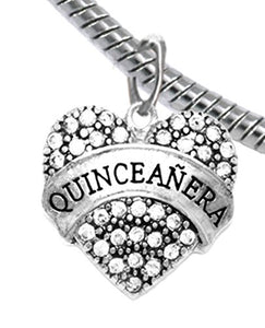 The Perfect Gift Quinceanera Hypoallergenic Adjustable Bracelet, Safe - Nickel, Lead & Cadmium Free!