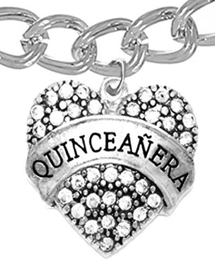 The Perfect Gift Quinceanera Hypoallergenic Bracelet, Safe - Nickel, Lead & Cadmium Free!