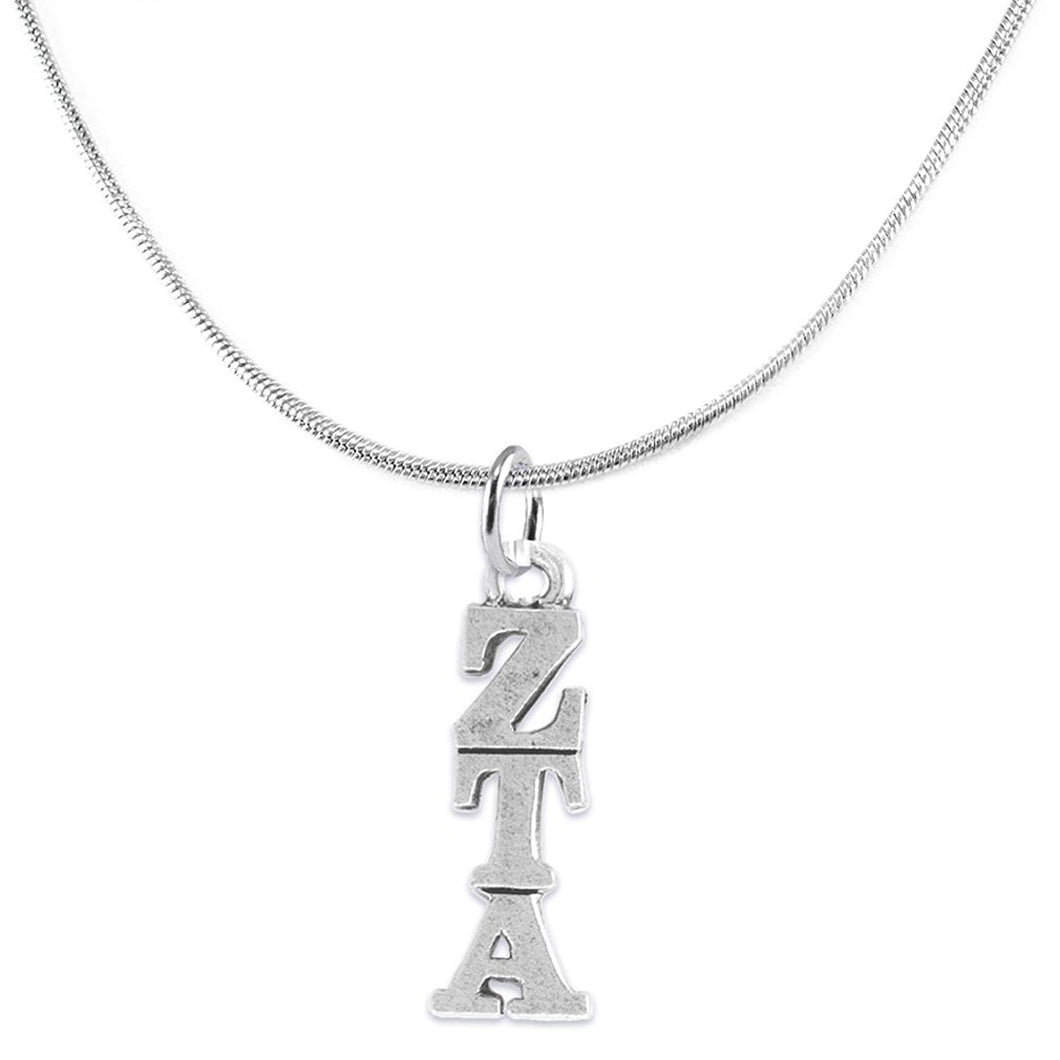 Zeta Tau Alpha - Licensed Sorority Jewelry Lavalier Necklace